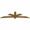 Ekena Millwork Davenport Rough Sawn Timber Gable Bracket, Western Red Cedar, 96"W x 28"H x 2"D x 6"F, 7/12 Pitch GBW096X28X0206DAV00RWR - alternate 5